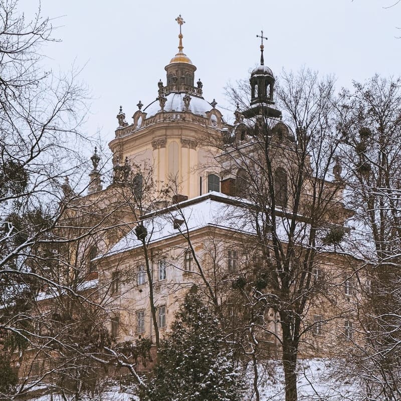 St George's Cathedral In Lviv, Ukraine