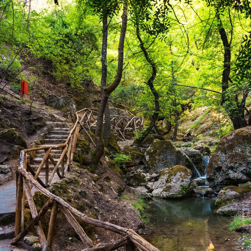 Valley Of The Butterflies In Rhodes, Greece