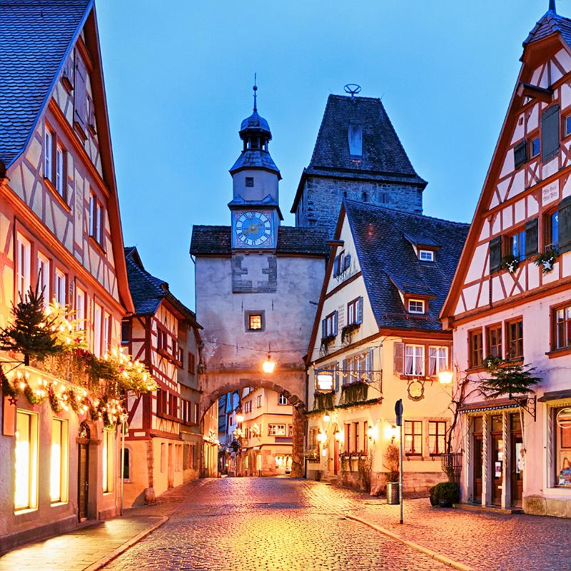 Rothenburg ob der Tauber In Germany