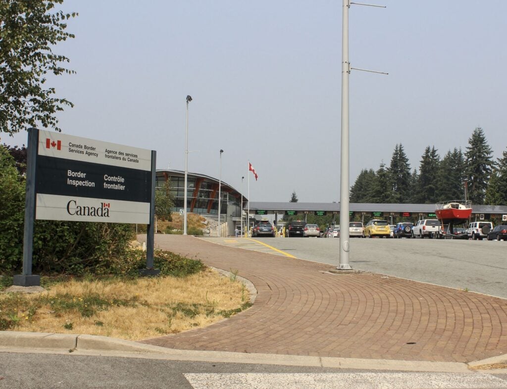 Canada Border Crossing Inspection Station