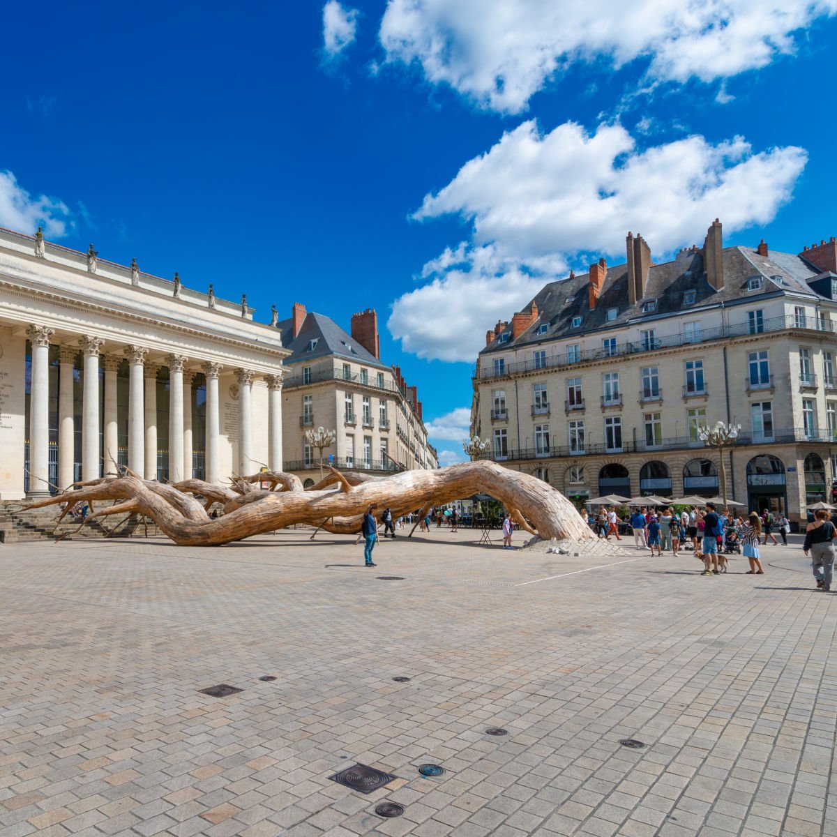 Graslin Square in Nantes, France