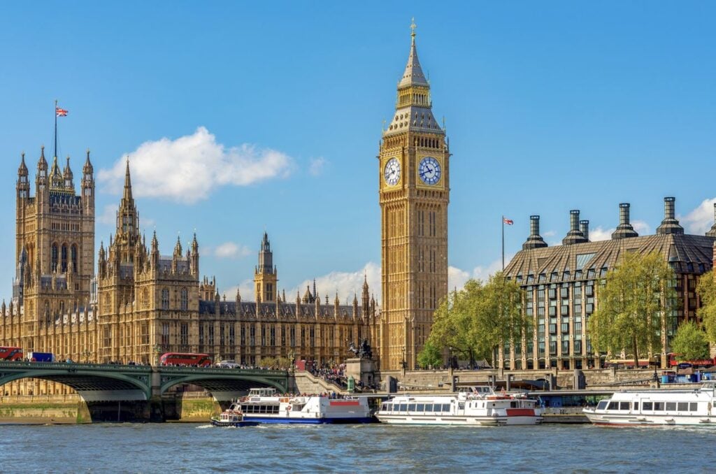 Big Ben tower of Parliament 